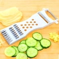 thumbnail image 3 of Multifunction Fruit Vegetable Device Loofah Kitchen Grater Cut Peeler, 3 of 5