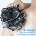thumbnail image 5 of Loofah Bath Sponge, Soft Shower Sponge Large Mesh Pouf Scrubber for Men and Women Exfoliate,Cleanse,Soothe Skin Pack of 4, L 60g, 5 of 8