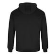 thumbnail image 3 of Men's Clothing Male Autumn And Winter Hooded Warm And Comfortable Thick Wool Velvet Bottoming Sweatshirt Long Soft Hoodie for Men Thick Hoodie for Men Sweat Shirts Zip Sweatshirts Sweatshirt Black S, 3 of 8