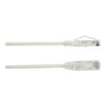 thumbnail image 1 of Black Box Slim-Net - Câble Patch - RJ-45 (m) à RJ-45 (m) - 3 Pieds - UTP - CAT 6a - Amorti, Moulé, Échappé - Blanc, 1 of 3