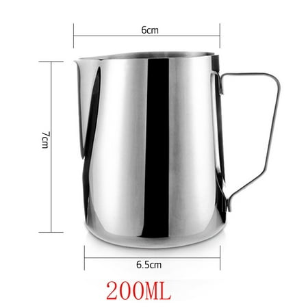 

Xinqinghao home and kitchen Well Stainless Steel Milk Craft Coffee Latte Frothing Art Jug Pitcher Mug Cup B
