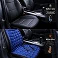 thumbnail image 3 of 12V Car Heated Seat Cushion, Winter Fast Heating Auto Seat Warmer Pad with Adjustable Temperature for Car SUV Truck, Overheat Protection, Plug and Play, 3 of 7