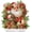 H, variant on Adult Christmas Santa Tabletop Diamond Art Craft Set, Crystal Painting Desk Decoration Ornament for Household Workspace Holiday Presents