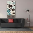 thumbnail image 3 of Epic Graffiti 'Botanical Touch II' by Lisa Audit, Canvas Wall Art, 30"x60", 3 of 8