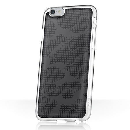 Ghost Apple - goo.ey Distinct Life Cell Phone Hands Free Case with Suction Function for Apple iPhone 6 6s - Black Ghost Camouflage