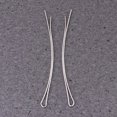 thumbnail image 4 of 100 Pcs Barrette à Cheveux Simple pour Filles, Épingle à Cheveux Décorative, Barrette Latérale en Métal (Blanc), 4 of 7