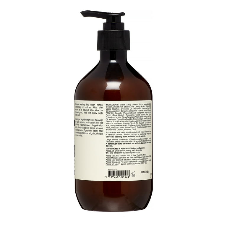 Aesop Reverence Aromatique Hand Balm, Fresh Scent, Hydrating, Non Aesop Reverence Aromatique Hand Balm, Fresh Scent, Hydrating, Non