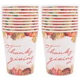 thumbnail image 3 of 20 vasos de papel para Acción de Gracias, ideales para agua, helado o como recipiente para helado., 3 of 8