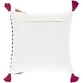 thumbnail image 4 of Zuri ZRI-001 22"H x 22"W Square Pillow Kit in Charcoal/White/Pink/Camel/Blue, 4 of 4