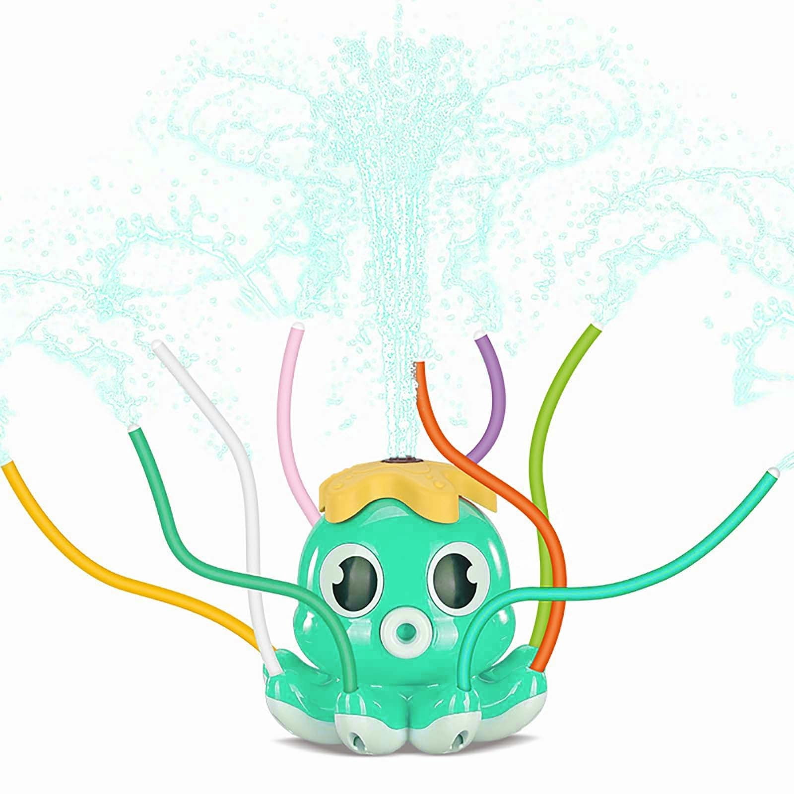 keusn water spray toys outside sprinkler attaches to garden hose with 8