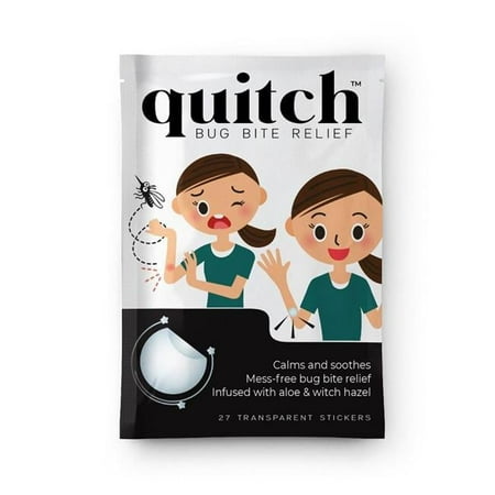 Quitch Sticker 745300 Bug Bite Relief Pouch - 27 Count