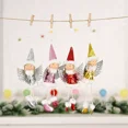 thumbnail image 1 of 4 Pieces Christmas Angel Tree Ornaments Plush Doll Ornaments Xmas Tree Dolls Decorative Plush Angel Pendants Christmas Hanging Decorations for Holiday Party, 1 of 5