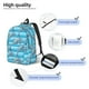 thumbnail image 3 of Balery Dolphin Mochila Clásica Impresa Básica para Viaje, Mochila Escolar Resistente al Agua, Mochila de Lona con Correas Ajustables-Small, 3 of 5