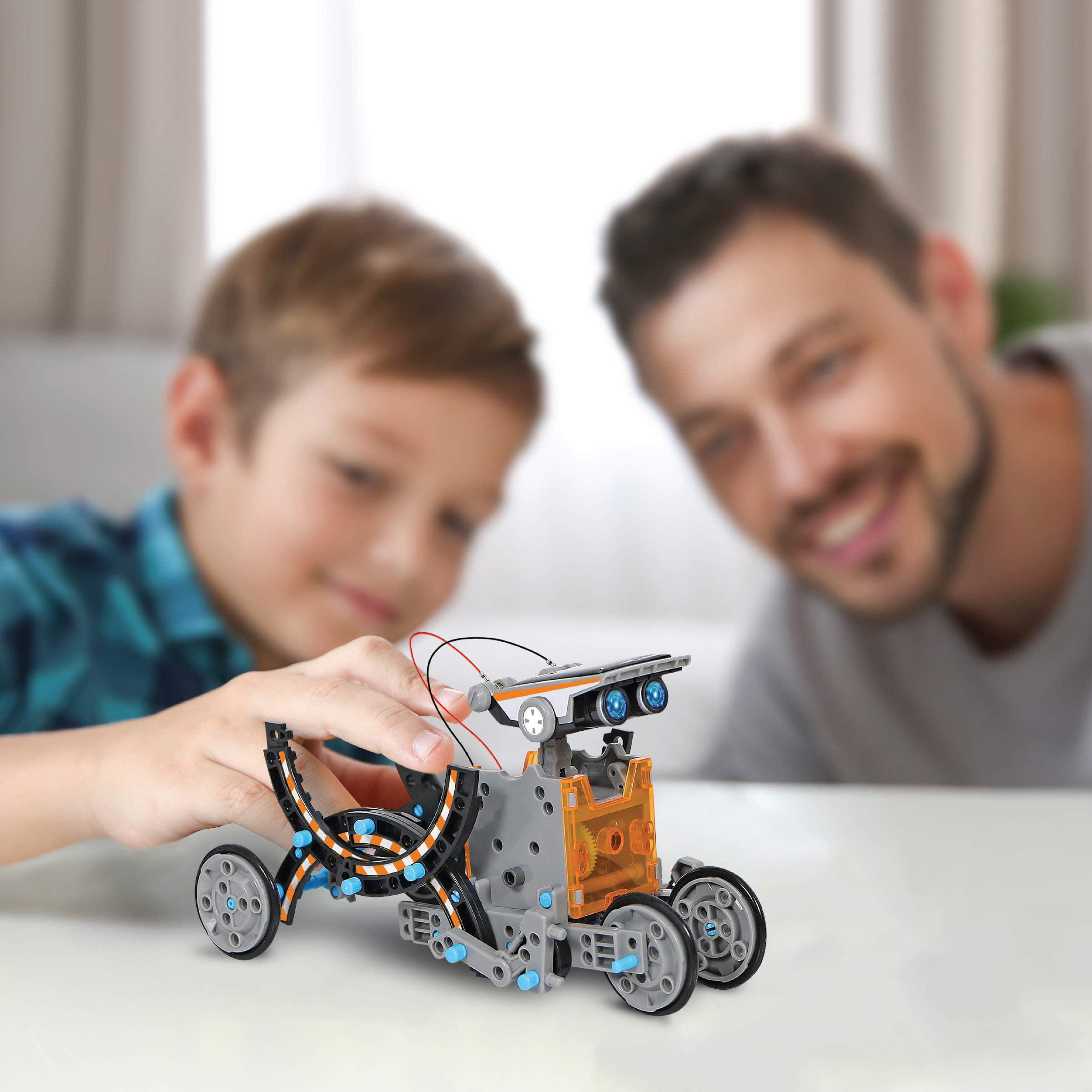 for sale online Discovery Kids Mindblown STEM 12-in-1 Solar Robot Creation 190-Piece Kit 1006973 