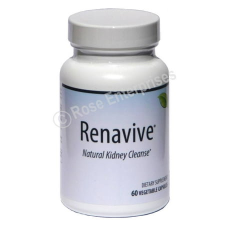 Renavive Natural Kidney Cleanse - 60 Capsules (Best Natural Kidney Cleanse)