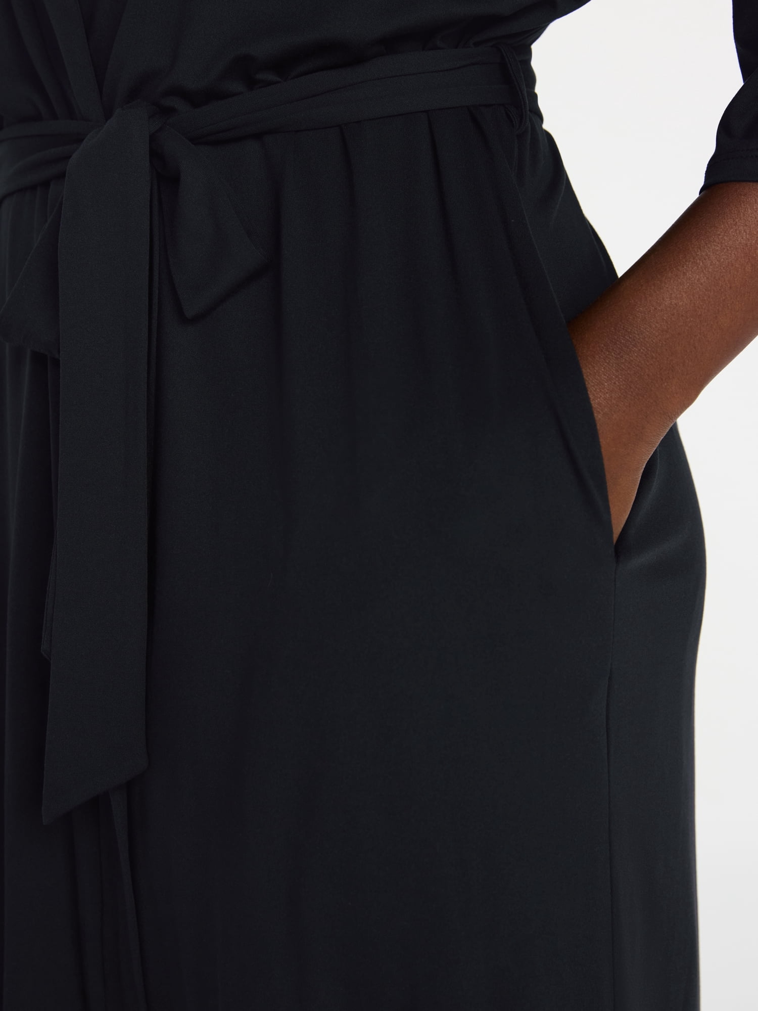 Joyspun Women’s Dreamy Soft Collection Knit Robe, Sizes S/M-2X/3X