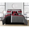 thumbnail image 3 of Piece Quilted Patchwork Comforter Set Queen, 3 of 8