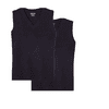 French Toast boys V-neck Sweater Vest - 2 Pack - Navy Size 4/5