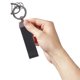 thumbnail image 5 of NUOLUX Universal Car Keychain for Men Zinc Alloy Black Carbon Fiber Texture Fashionable Key Holder, 5 of 8