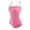 Pink, variant on GEWSEY Women Convertible Tube Top Bodysuit Shirt Strapless Sleeveless Body Suits One Piece Leotard (Brick Red, XL)