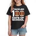 thumbnail image 1 of Camiseta de Manga Corta Linda para Niños Unisex Gráfica Tee de la Escuela de la Temporada, Camisetas de Manga Corta para Niñas, 1 of 9