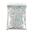 thumbnail image 2 of 1Bag 50g Mixed Iridescent Holographic Nail Glitter Sequins Paillette Nail Art Decor Plata Sunnimix lentejuelas de brillo de uñas, 2 of 8