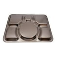 thumbnail image 3 of Verka American Stainless Steel 6 Compartment Tray, 3 of 5