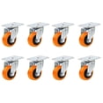 thumbnail image 1 of 1.5Inch Casters Wheels Set, 360° Swivel Universal Plate Caster Wheels, 1 of 5