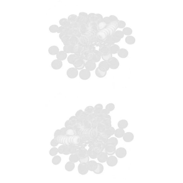 200 piezas 20 mm 30 mm de diámetro monedero cápsulas contenedor caja de almacenamiento