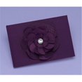 thumbnail image 1 of Hortense B Hewitt 11233 Floral Fantasy Eggplant Guest Book, 1 of 1