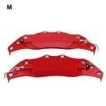 thumbnail image 2 of Couvercles d'Étrier de Frein Disque Rouge Universel 2 Pcs Accessoire Gauche Droite, 2 of 7