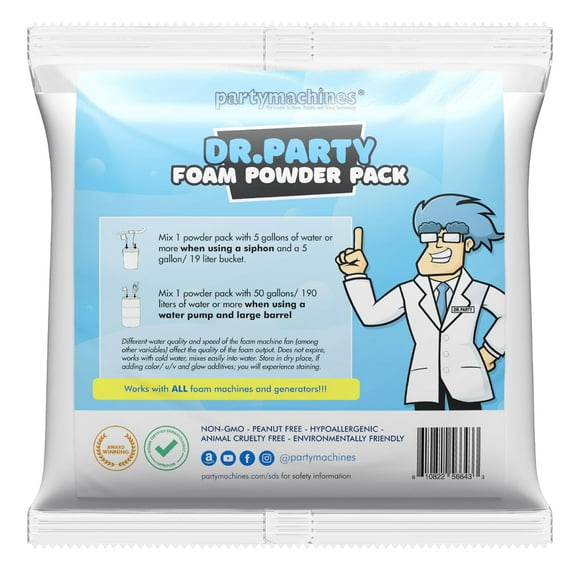 Paquete de espuma en polvo Dr.Party Single Create, 450 L, Foam Ultimate