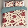 thumbnail image 1 of Kawaii Gatos Funda Nórdica Queen 90 x 90 en Ultra Suave Microfibra Lavada Comforter, 1 of 8