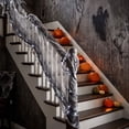 thumbnail image 5 of Yangka 2 Pcs Halloween Creepy Gauze Decor Cloth Vintage Gradient Spooky Fabric For Porch Door Window Table Runner Home Decor, 90x180 cm, 5 of 6