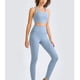 thumbnail image 2 of Sujetador deportivo de alto impacto con almohadillas extraíbles y espalda hueca azul para entrenamientos, talla XL, 2 of 8