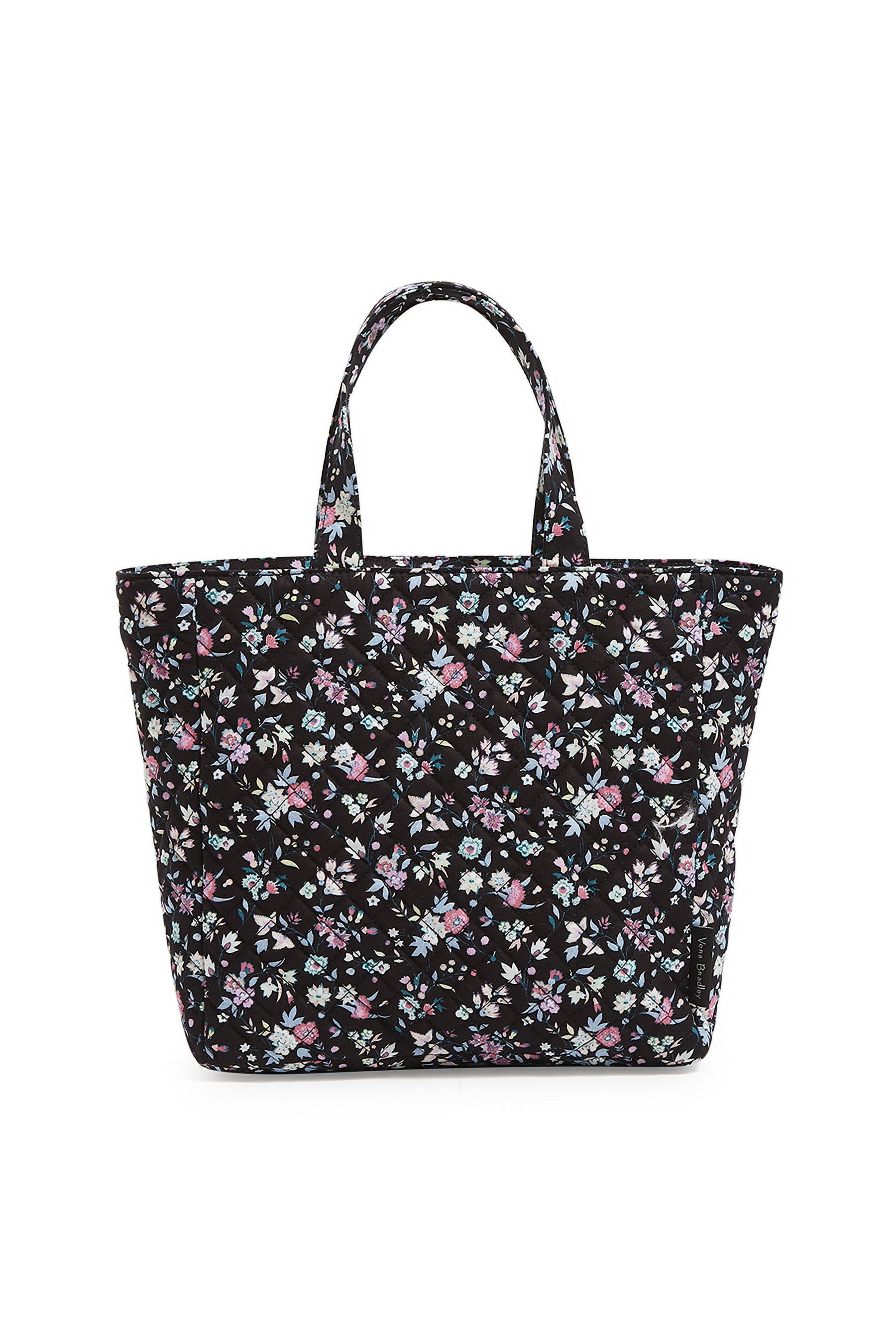 Vera Bradley Women's Cotton Lunch Tote Bag Botanical Ditsy