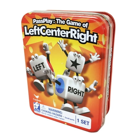 Pass Play: The Game of Left Center Right Dice Game in a (Best Games In 2019)