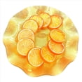 thumbnail image 4 of Modelo de Alta Simulación de 50 Piezas de Rodajas Limón Artificial Fruta Artificial Decoración Fiesta Familiar Naranja, 4 of 5