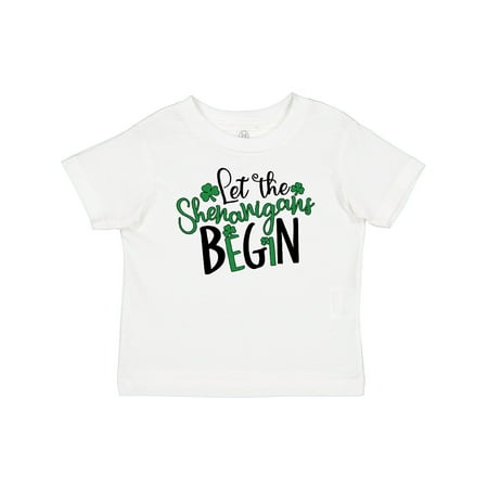 

Inktastic St. Patrick s Day Let the Shenanigans Begin Gift Baby Boy or Baby Girl T-Shirt