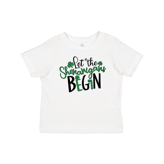 Inktastic St. Patrick's Day Let the Shenanigans Begin Boys or Girls Baby T-Shirt
