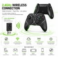 thumbnail image 2 of 2.4 GHz Wireless Controller Compatible for Xbox Controllers with Battery Hall Effect Ergonomic Design Black for Xbox One,Xbox Series X|S,PC Windows,IOS,Android, 2 of 7