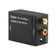 thumbnail image 2 of Convertidor de Audio Digital a analógico amplificador óptico RCA coaxial a, 2 of 6