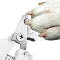 thumbnail image 4 of Pet Nail Clipper Dog Cat Nail Trimmer Labor-Saving Nail Clipper Convenient Dog Grooming Supplies (Pink), 4 of 6