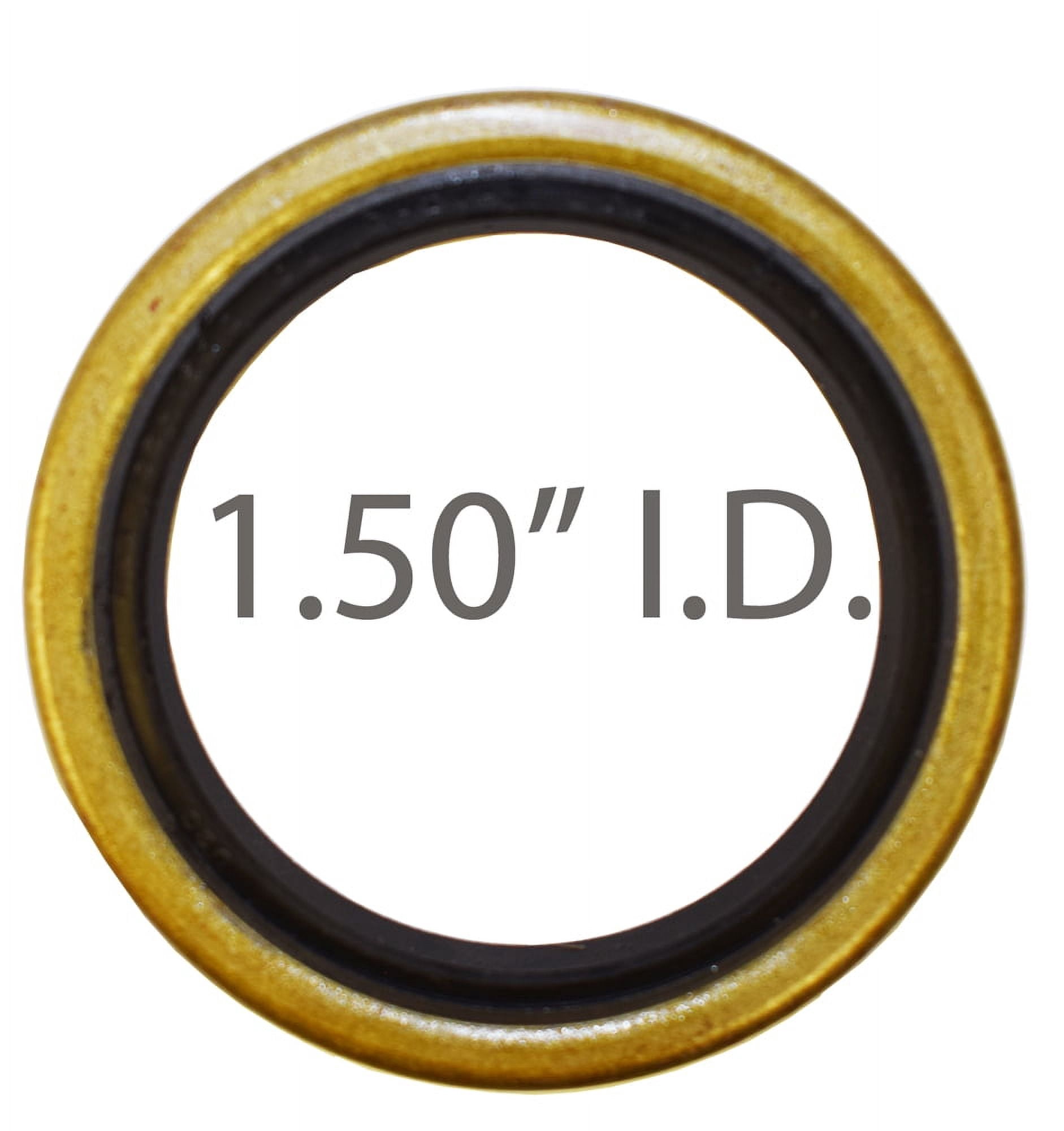 Pair of Trailer Bearing Repair Kits for 1-1/16 Inch Straight Spindles with 1.5 Inch Seal Surface