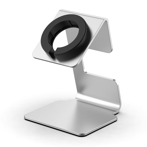 Soporte Del Cargador Soporte de carga Soporte para reloj Seguridad para Samsung Galaxy Watch 5 PRO/5 (Plata)