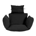 thumbnail image 1 of Cojines de silla de cesta colgante para interior y exterior, hamaca de huevo, nido, almohada trasera, decoración del hogar, Patio, jardín, playa, oficina, sin columpio Fivean unisex, 1 of 2