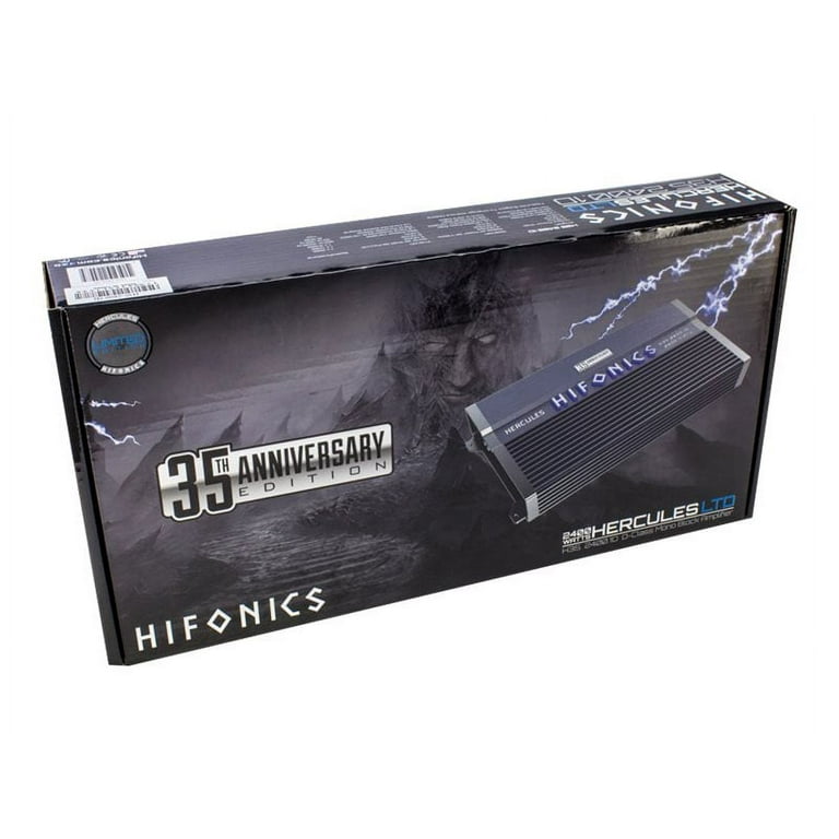 Hifonics H3524001D Hercules 35th Anniversary Edition Mono 2400w