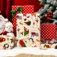 thumbnail image 5 of Christmas Wrapping Paper, Reversible Bear, Foxes have Christmas Design Gift Wrapping Paper Suitable for Holiday, Mini Roll (17 Inch X 32.8 Feet), 5 of 12