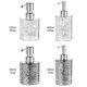 thumbnail image 4 of Dispensador Jabón Espumoso 400 Ml Botella Repuesto Champú Antideslizante para Ducha () Blanco, 4 of 7