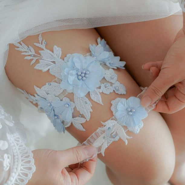 Bridal top garter belt